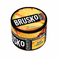 Бестабачная смесь BRUSKO Medium - Дыня с ананасом 50 гр